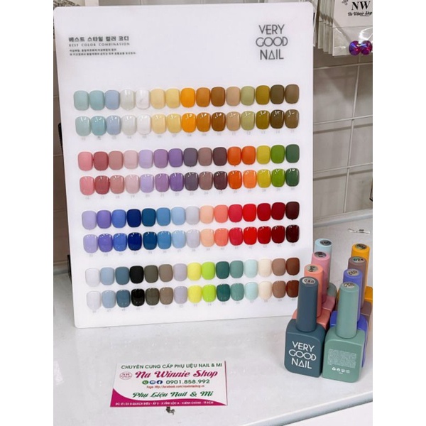 Sét very good nail 60 màu