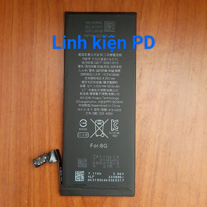 Pin dành cho điện thoại IP6G IP6 IP 6G