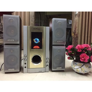 Loa súp gỗ lớn Seapiano 4.1 có màn hình đã sử dụng (TẶNG DÂY 3.5)