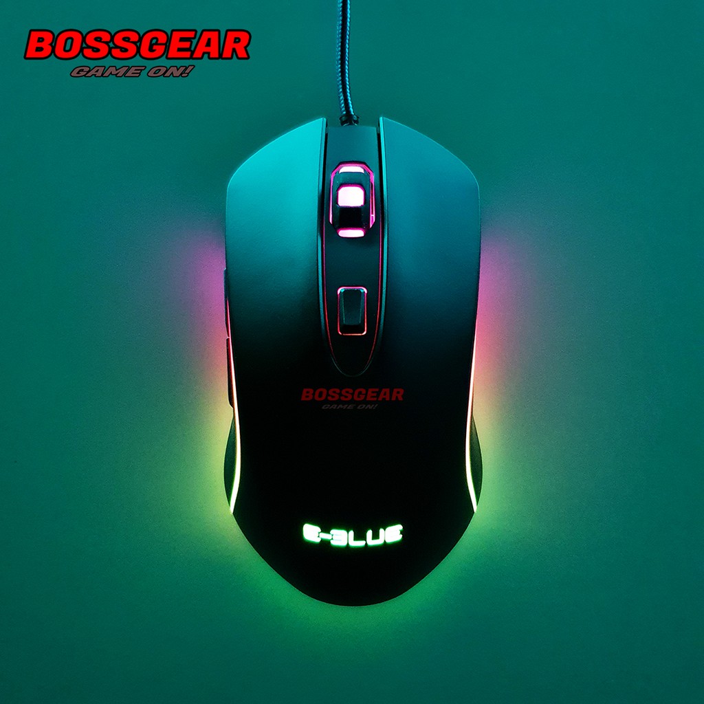 Chuột Gaming E-Blue EMS667 RGB ( LED RGB, 4000 DPI, Pixart 3350 )