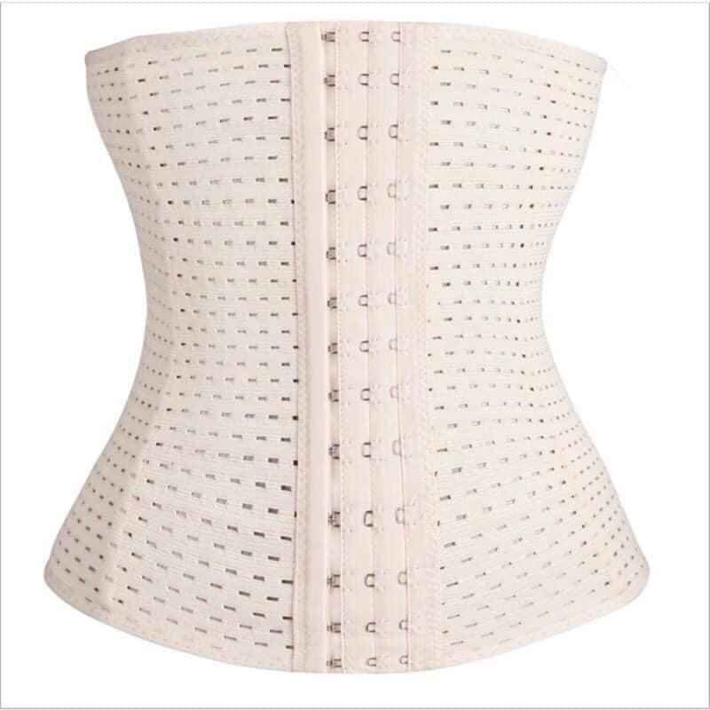 Đai gen nịt bụng latex giảm mỡ 2020 có lỗ thông hơi mặc được cùng quần áo đi làm.