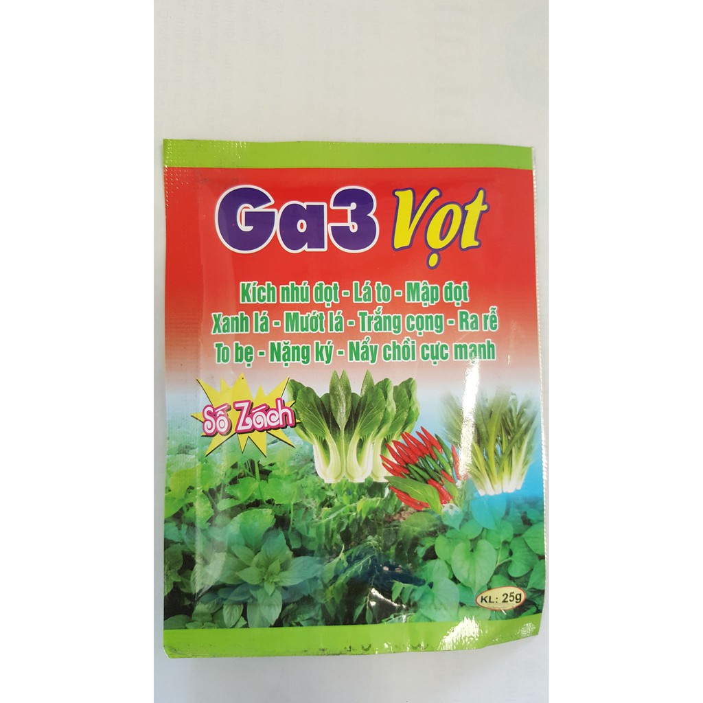 Phân bón lá Ga3 Vọt - Gói 25g