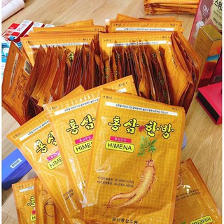 [HCM] Cao Dán Hồng Sâm Hàn Quốc_Cao dán hồng sâm Himena ( Đơn hàng Trên 200k giảm 5% toàn bồ đơn hàng )