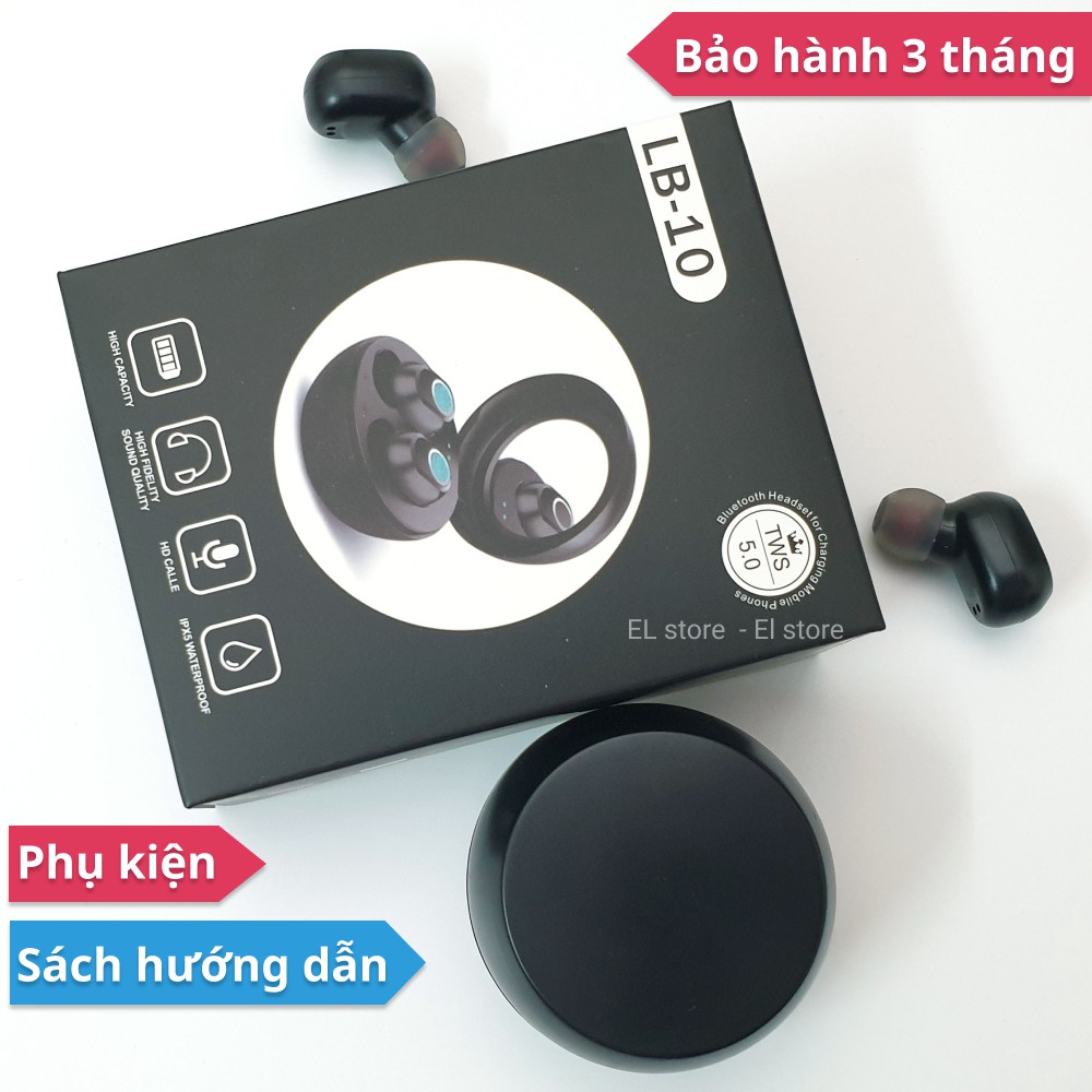 Tai nghe không dây LB10 | tai nghe Bluetooth cảm ứng,chống nước- chống ồn chủ động | BigBuy360 - bigbuy360.vn