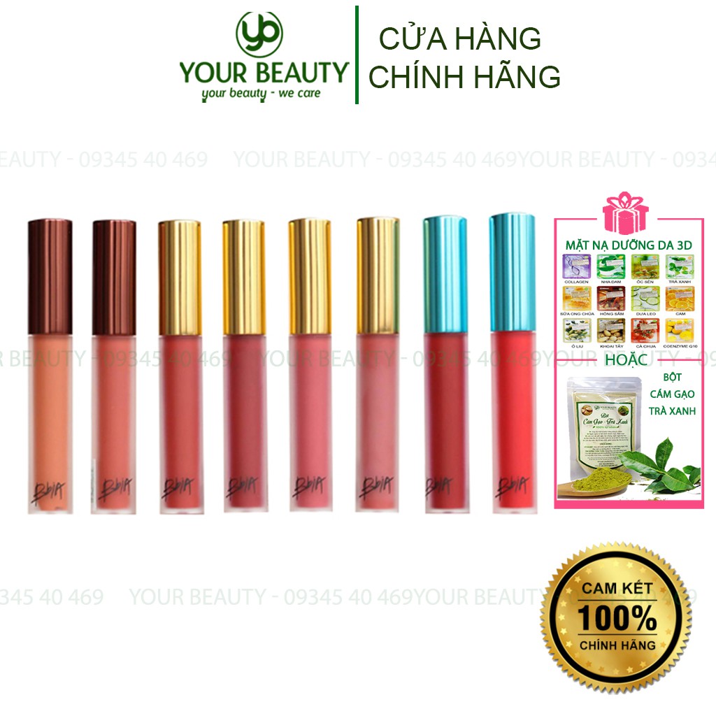 Son kem lì lâu trôi BBIA Last Velvet Lip Tint 5g