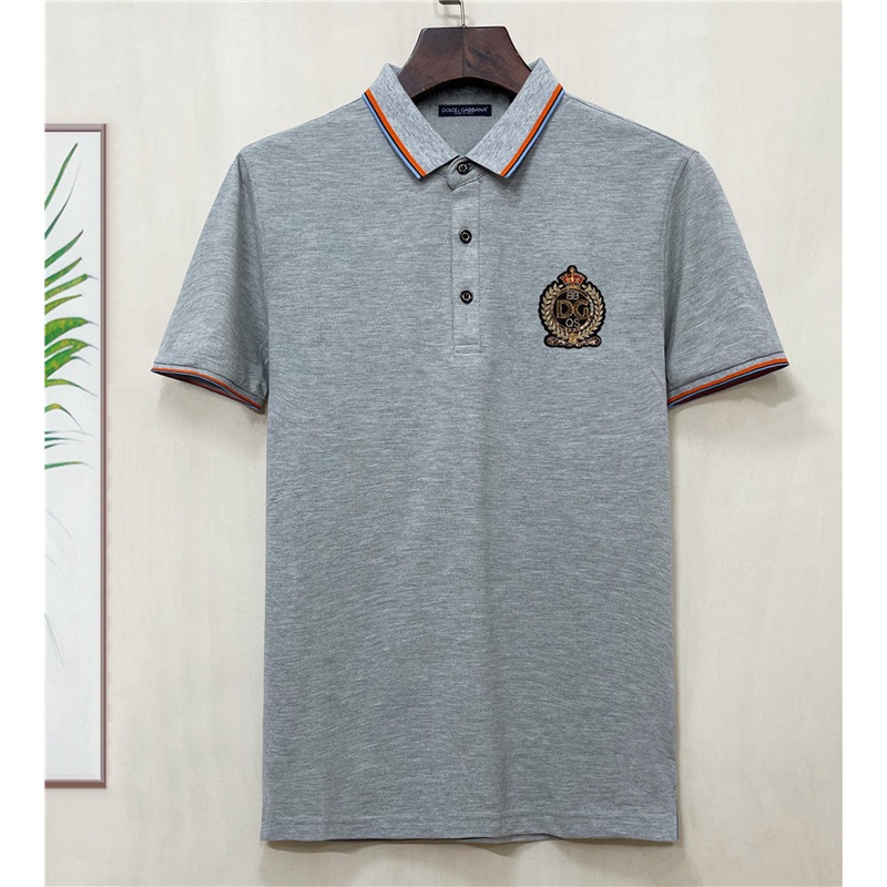 Áo Thun POLO Ngắn Tay Thêu Chữ D0LCE & GABBA 2022