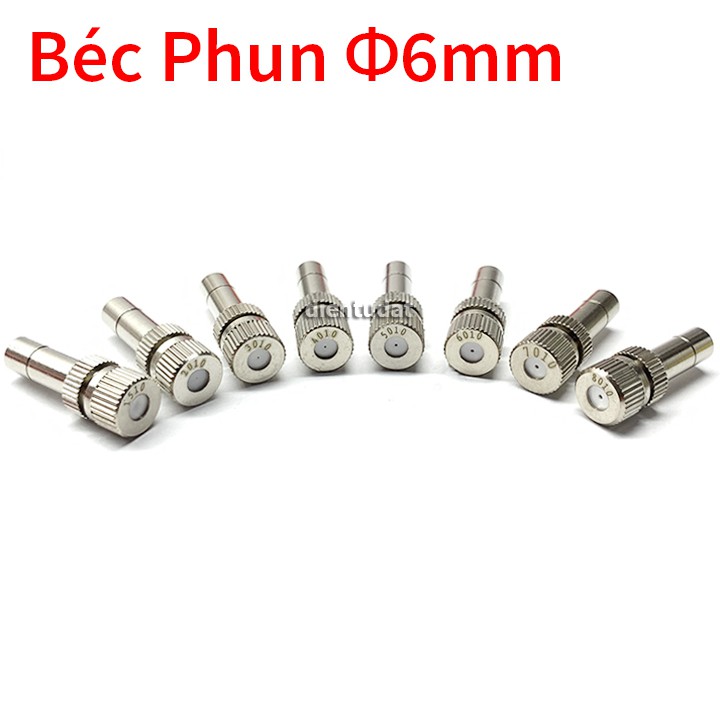 Đầu Béc Phun Sương Phi 6mm