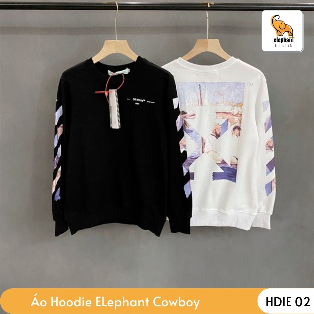 Áo Hoodie Không Mũ PALM ANGELS OFF-WHITE | Hàng Cáo Cấp Chất Liệu Nỉ Giày, Dáng Unisex Cá Tính Phù Hợp Cho Cả Nam Và Nữ