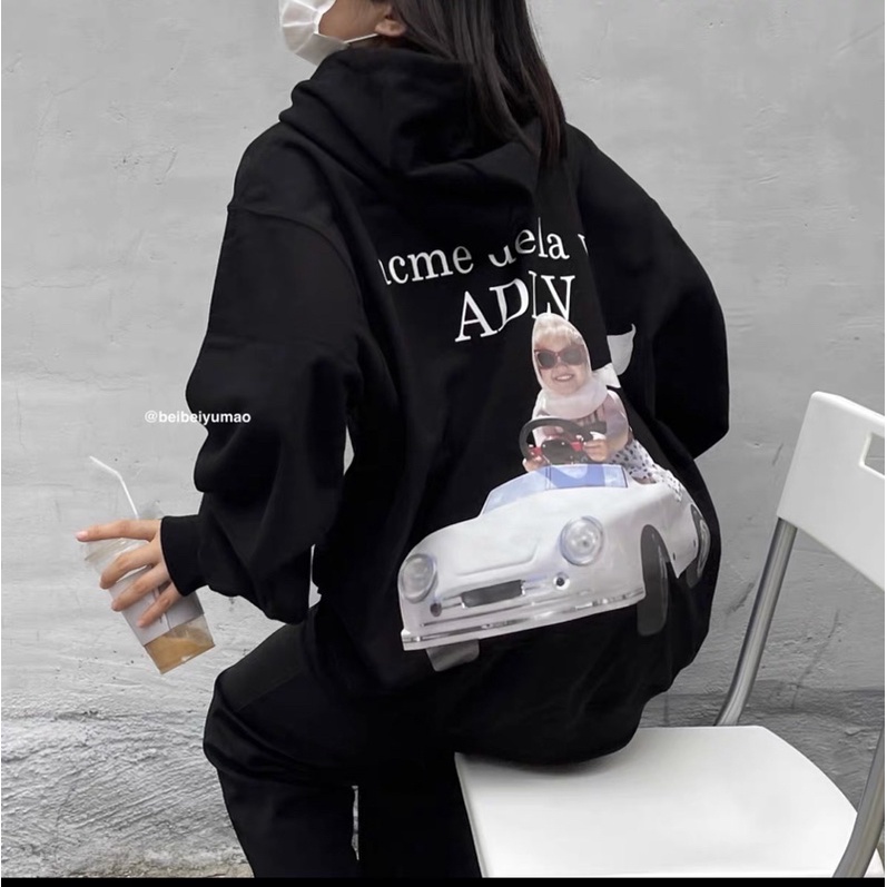 Áo nỉ mũ hoodie ADLV baby face sport car girl , áo hoodie dáng rộng unisex street wear , Cocmer_vn | BigBuy360 - bigbuy360.vn
