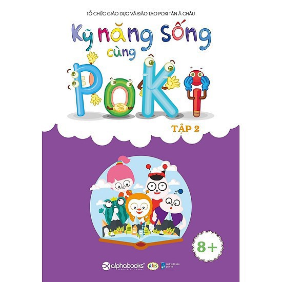Sách - Kỹ năng sống cùng poki 8+ Tập 2