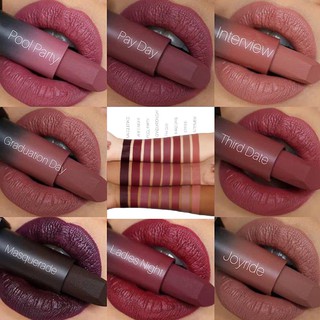 [Thanh Lý] Son Huda Powder Bullet Matte Lipstick. Son Thỏi. Son Lì Màu Nude, Màu Đỏ