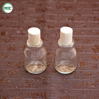 Lọ thủy tinh 50ml nút bần đựng bột các loại hoặc làm phụ kiện trang trí cao 6,5cm