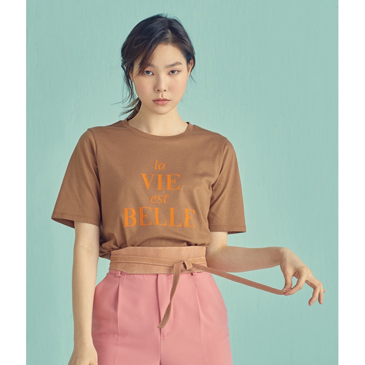 HÀNG XUẤT XỊN - ÁO THUN COTTON MÀU NÂU XUẤT KHẨU