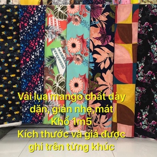 Vải lụa mango