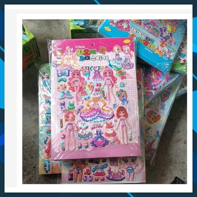 Miếng dán sticker cho bé gái