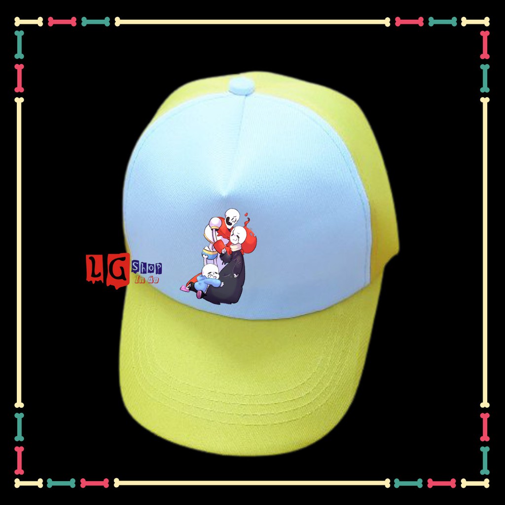 MŨ IN HÌNH SANS UNDERTABLE CHO BÉ TRAI, BÉ GÁI