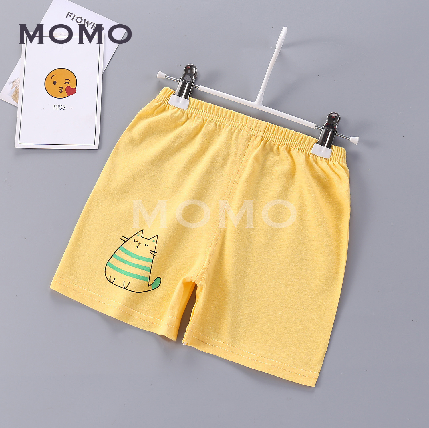 Quần Short Cotton In Họa Tiết Hoạt Hình Xinh Xắn Dành Cho Bé 1-7 Tuổi