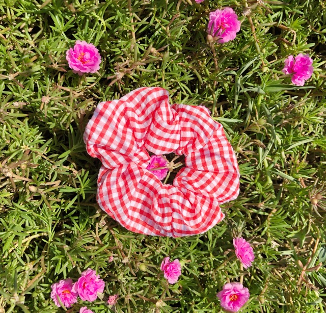 [SỈ] Cột tóc SCRUNCHIES caro vải đẹp