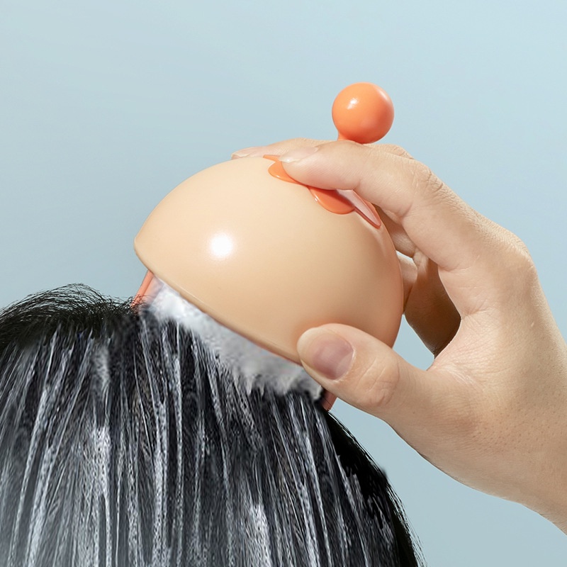 Lược Silicone Dùng Gội Đầu Tiện Dụng Cho Nam Nữ