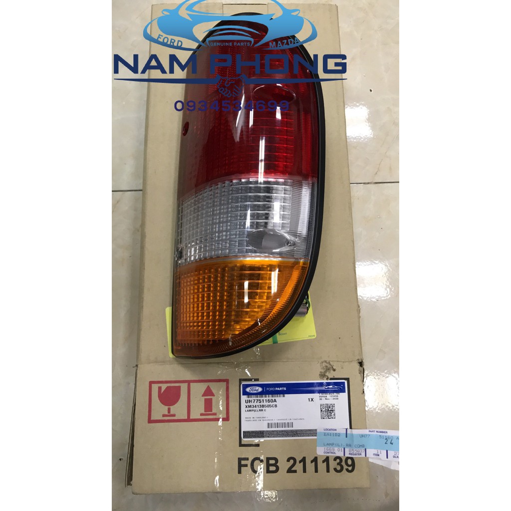 Đèn hậu Ranger 03 RH LH  3 màu  - UH7751150A / UH9351150A / UH7751160A