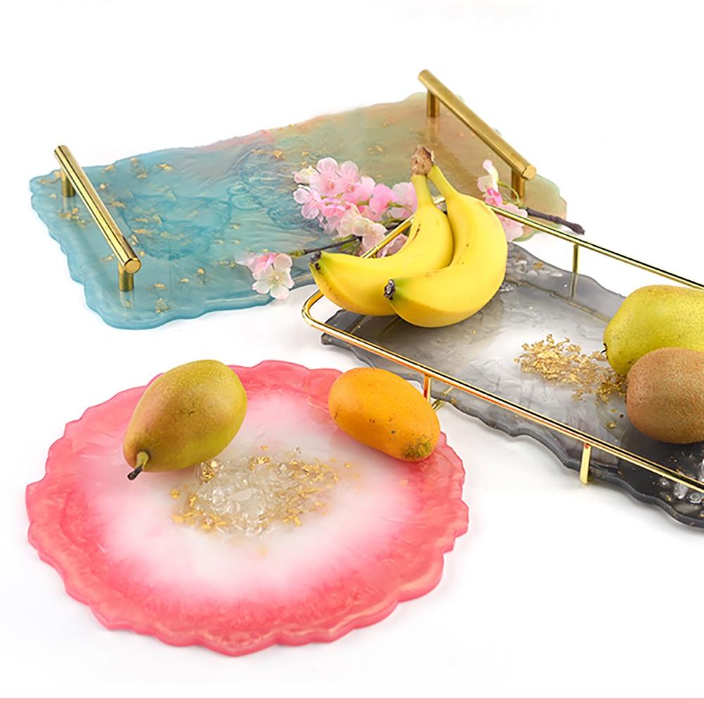 YIYU Khuôn Silicone Làm Giá Đỡ Trái Cây / Trang Sức Tiện Dụng