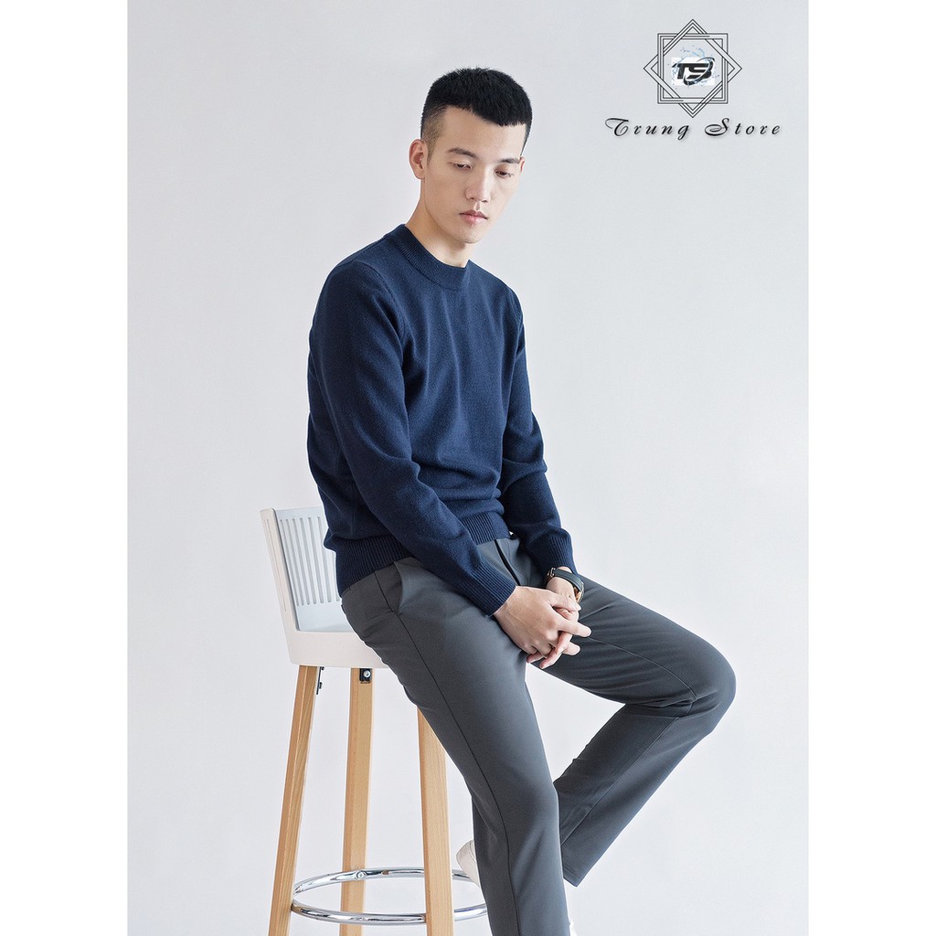 (Hàng sịn) Quần Tây Âu Nam Loại Vải Cotton Dày Dặn Co Giãn Dáng Ôm Không Nhăn Form Chuẩn Thời Trang Công Sở Cao Cấp | BigBuy360 - bigbuy360.vn