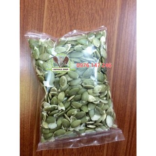 Hạt bí tách vỏ chưa rang -100g