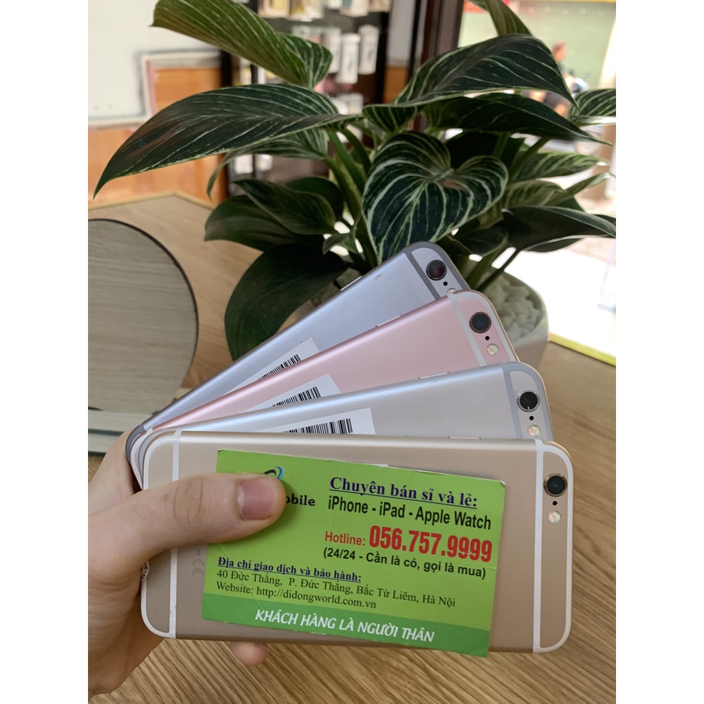 Điện thoại cảm ứng 6S Bộ nhớ 16-32-64-128GB Bypass+ Quốc tế BH từ 3-12 tháng.