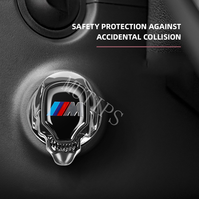 Vỏ Bọc Nút Khởi Động Xe Hơi Mitsubishi Honda Toyota Ford Bằng Hợp Kim Kẽm