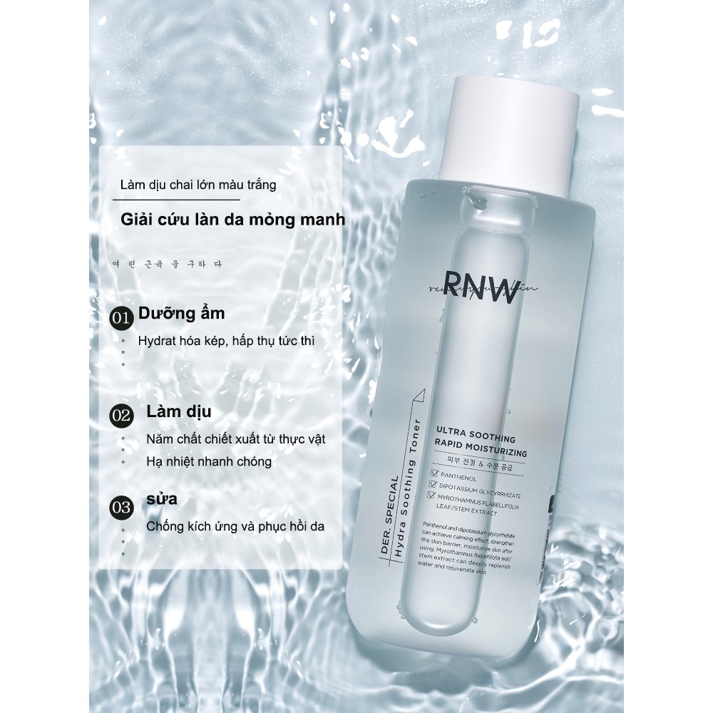Toner RNW Dưỡng Ẩm Se Khít Lỗ Chân Lông 400ml Cho Nữ
