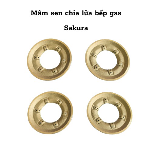 Mâm sen chia lửa bếp gas Sakura