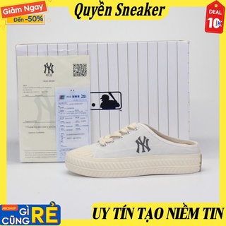 🔥Sục 𝐌𝐋𝐁 đạp gót cao cấp , đạp gót , sục ny trắng LAL1 Quyền_sneaker