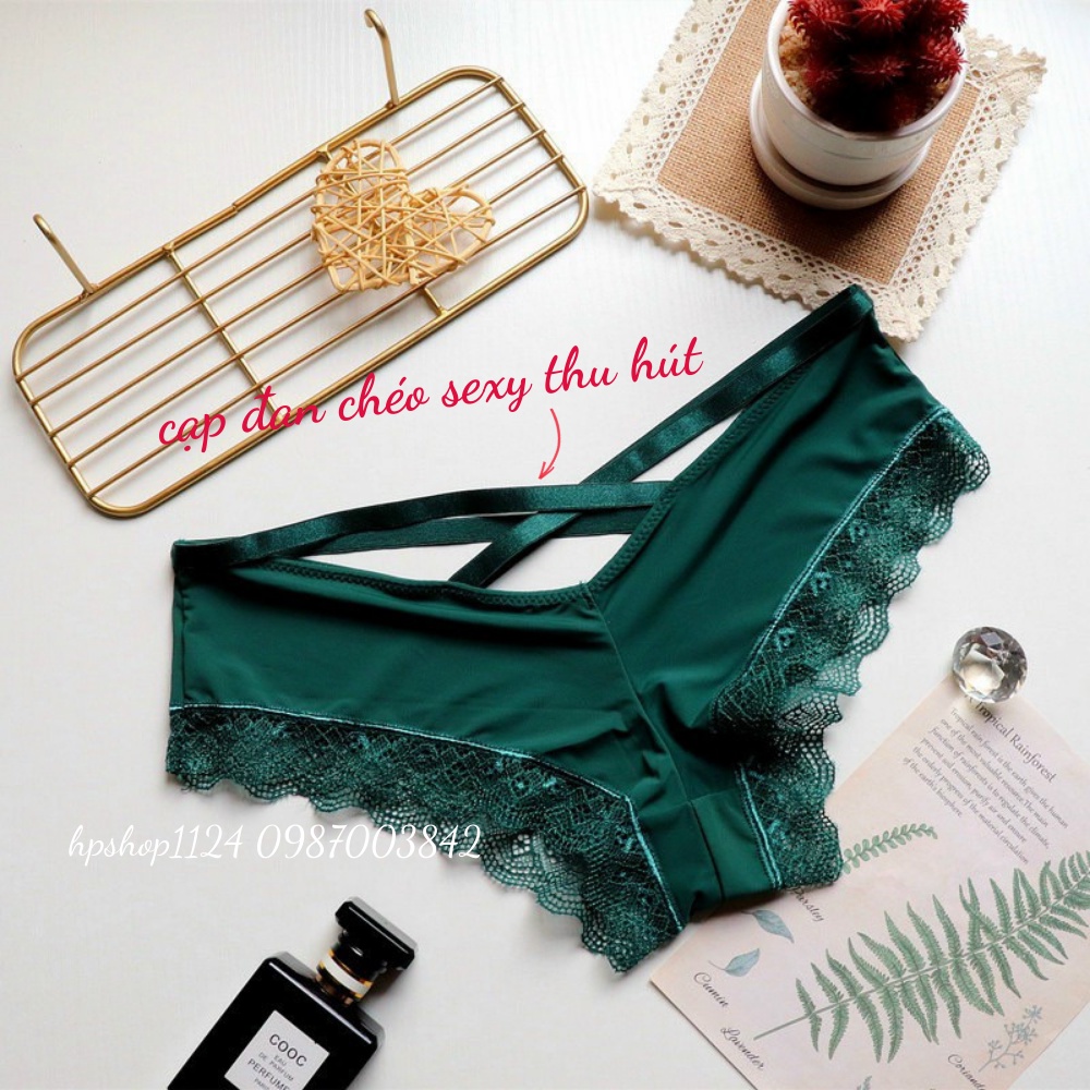 Quần lót nữ sexy chữ V cao cấp- quần lót gợi cảm chéo dây mông bụng quyến rũ 834