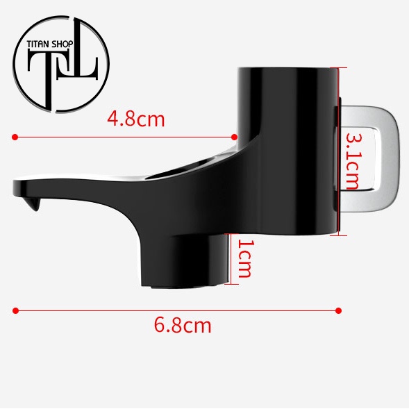 Móc Treo Đồ Gắn Xe Máy Có Khóa - Gắn Được Hầu Hết Các Loài Xe