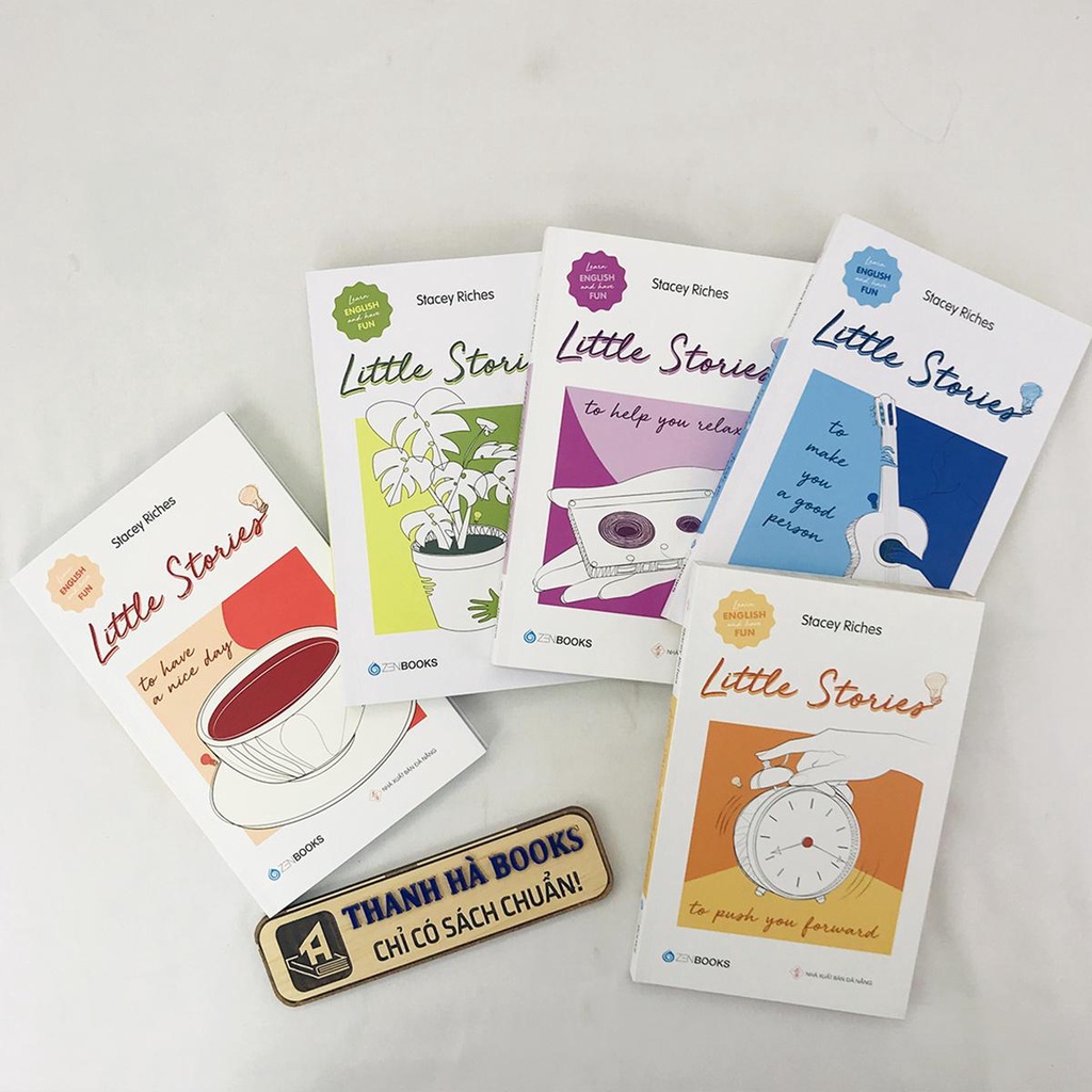Sách - Little Stories (Kèm bookmark) - Học Tiếng Anh qua câu chuyện nhỏ (Bộ 5 quyển, lẻ tùy chọn)