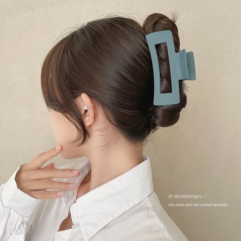Set 2 Kẹp Tóc Acrylic Thời Trang Hàn Quốc