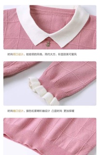 bán sỉ áo len cổ đức phối màu