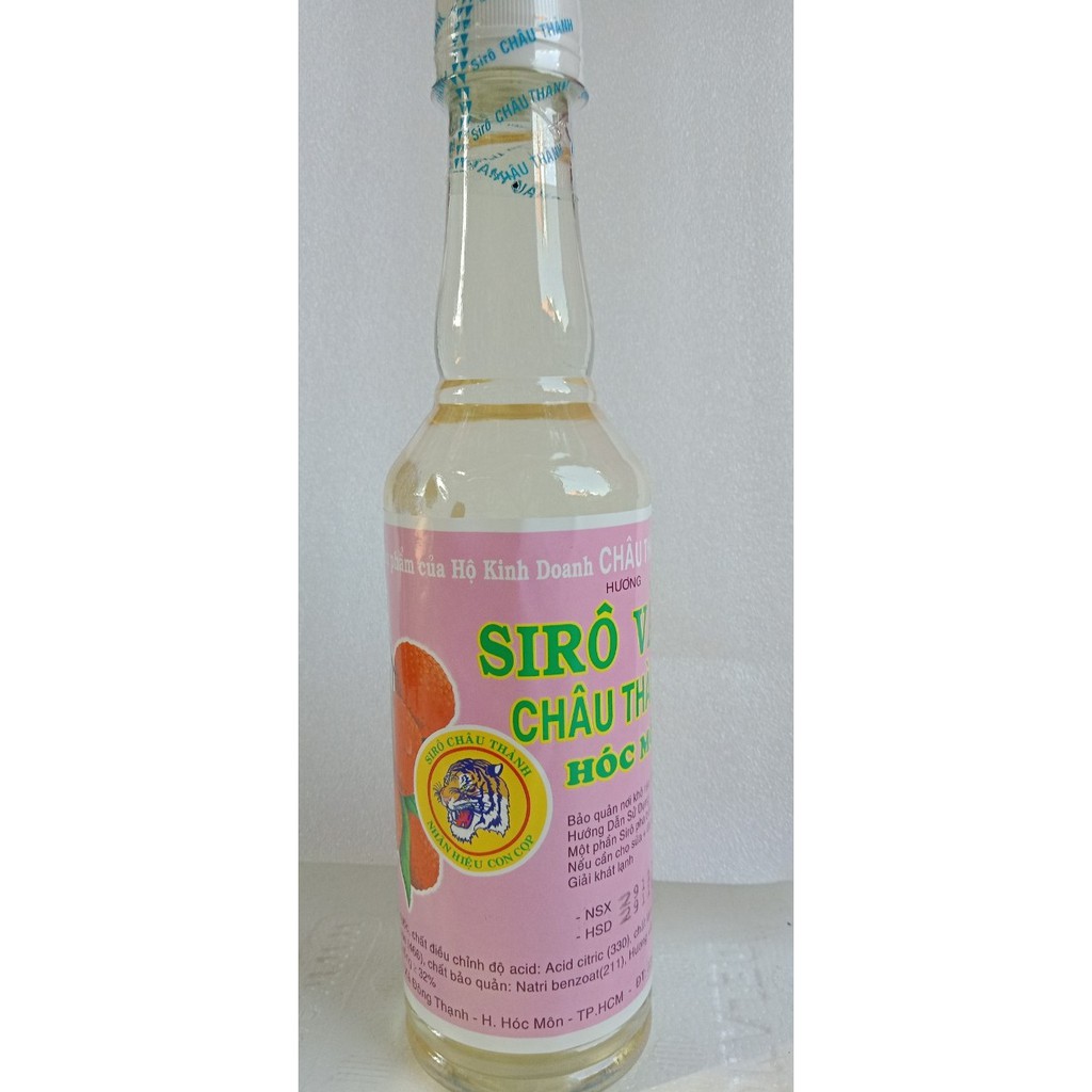 Si Rô Trái Cây Các Loại chai 400ml