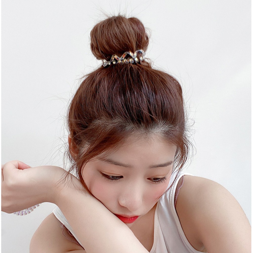 Cột Tóc Lò Xo Ánh Kim Đẹp Xịn Sò ⚡️𝐅𝐑𝐄𝐄 𝐒𝐇𝐈𝐏⚡️