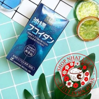 Hộp đựng Fucodan xanh Nhật bản