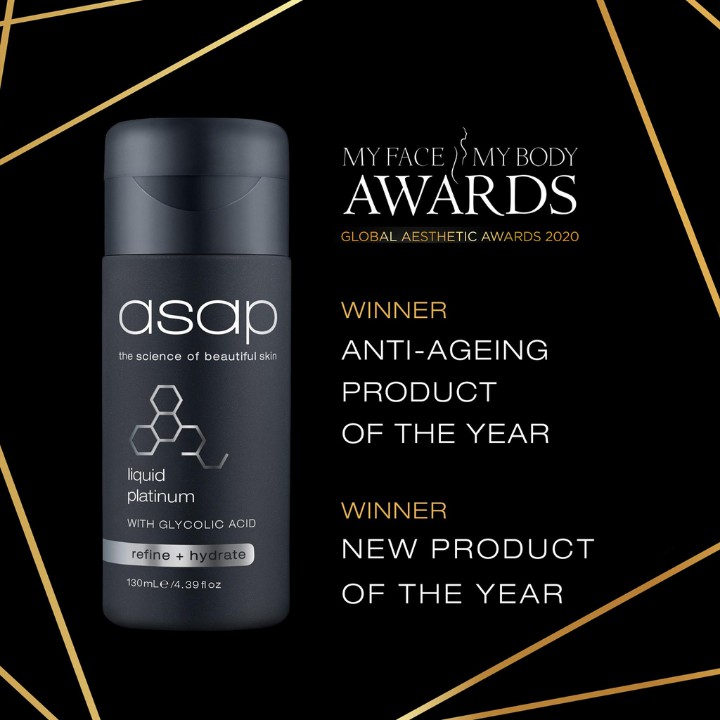 Asap Liquid Platinum - Nước thần bạch kim tái tạo da Asap