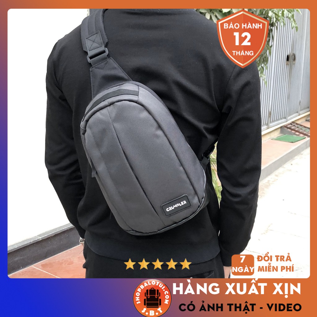 Balo một quai [ HÀNG XUẤT XỊN ] Balo một quai Crumpler - Mẫu mới thiết kế trẻ trung năng động phù hợp Nam và Nữ