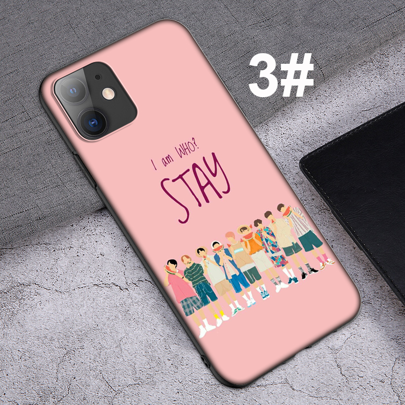 iPhone XR X Xs Max 7 8 6s 6 Plus 7+ 8+ 5 5s SE 2020 Casing Soft Case 85SF Stray Kids Band k pop mobile phone case