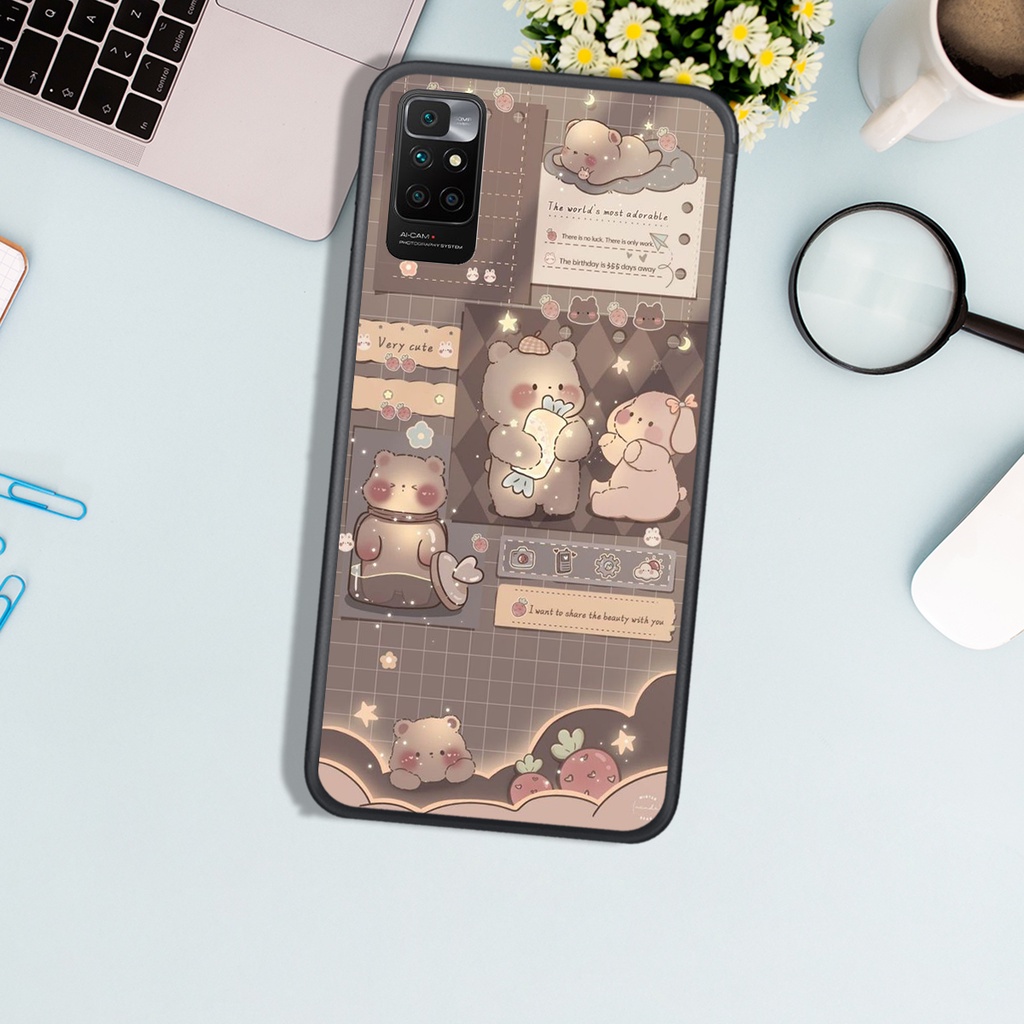 Ốp Lưng Xiaomi REDMI 10 - REDMI NOTE 10 4G - REDMI NOTE 10 5G, In Hình Sinh Động, Dễ Thương, Màu Sắc Cá Tính..
