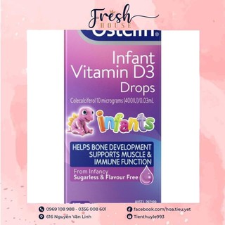 Vitamin D dạng nhỏ giọt 2,4ml cho bé