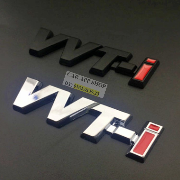 VVT-I chữ in nổi gắn cho Toyota
