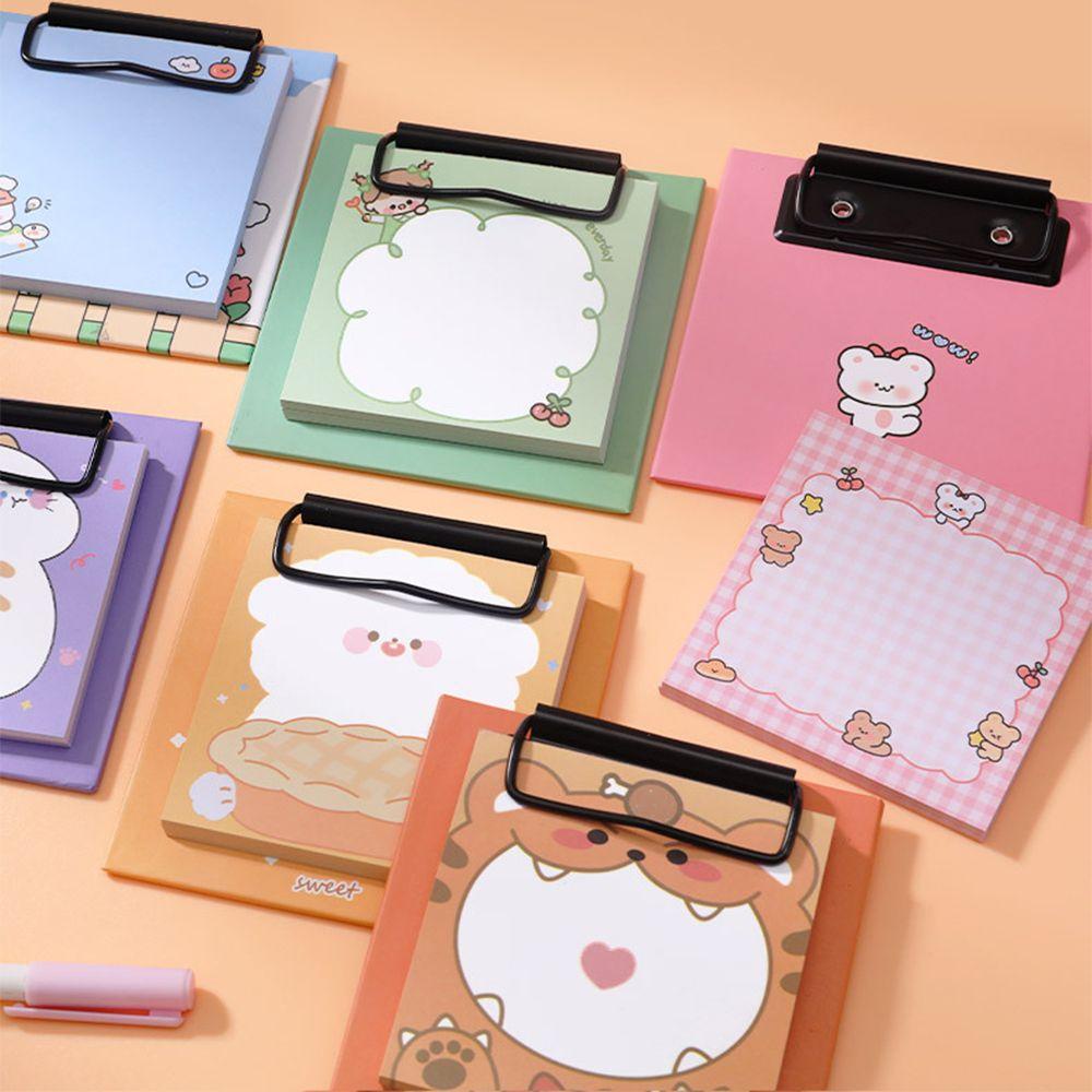 PEWANY Set 30 Tờ Giấy Ghi Chú Họa Tiết Dễ Thương