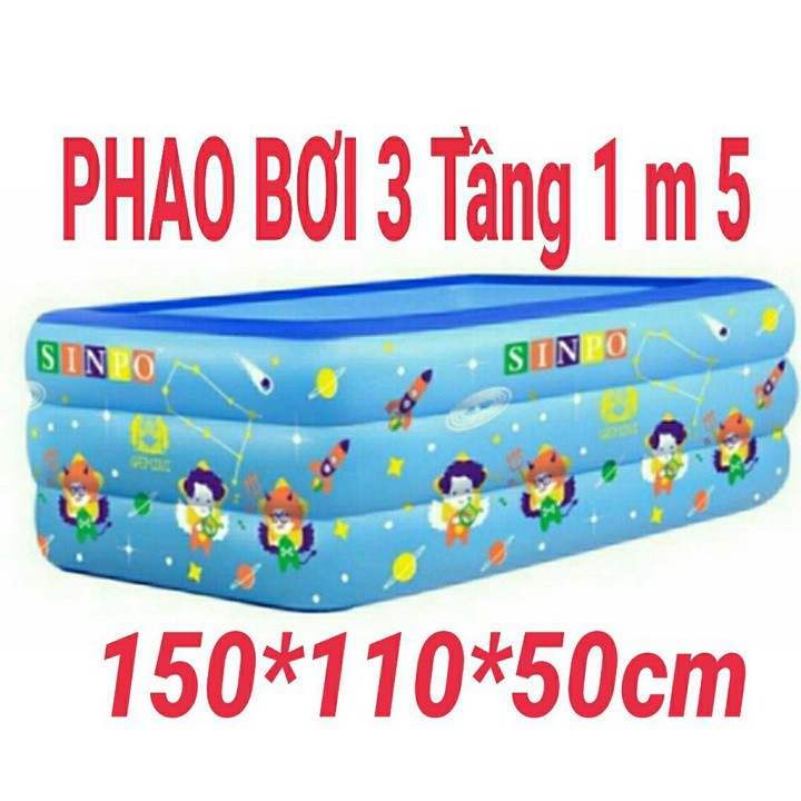 Bể bơi Phao bơi tại nhà 1M5O