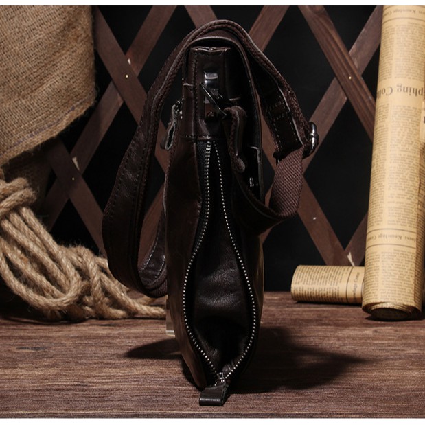 Túi Đeo Chéo Nam Cao Cấp LAVATINO TRUE01 - 100% Da Bò, Handmade Khâu Tay Tinh Xảo - Món Quà Tuyệt Vời Cho Người Thân | BigBuy360 - bigbuy360.vn