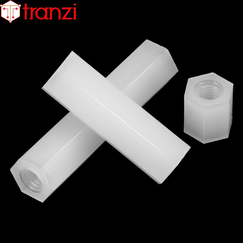 Trụ vít lục giác cái cái nhựa trắng M2,5